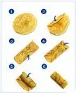 Закрытый ролл, spring roll, mini spring roll